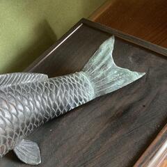 15日（金)朝６時まで 限定 出品 孔子 鯉 置物 骨董 古美術の画像