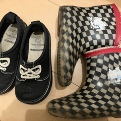VANS 17センチ　黒　おまけ付の画像