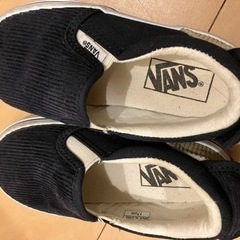 VANS 17センチ　黒　おまけ付の画像