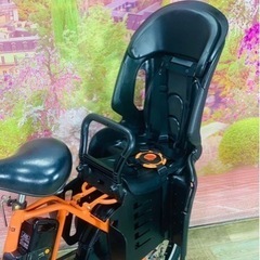 ①6023子供乗せ電動アシスト自転車3人乗りPanasonic20インチ良好バッテリーの画像