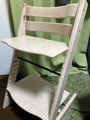 【取引完了】ストッケ　STOKKE トリップトラップ　　ベビーセットお付けできます