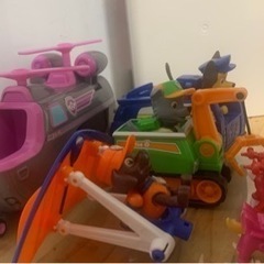 パウパトロール  パウステーションとビークルフィギュア付の画像