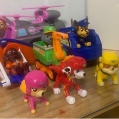 パウパトロール  パウステーションとビークルフィギュア付の画像