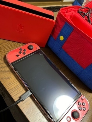 最終値下げ 本日12時まで出品☆任天堂スイッチ有機EL マリオ限定版