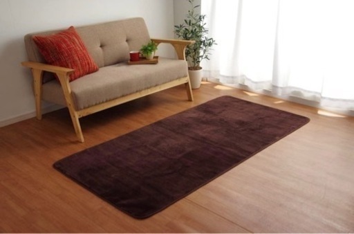 【美品中古】ラグ付きホットカーペット 1畳  本体 176×88cm 5段階温度調節