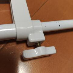 つっぱり 棚 突っ張り棚  棚 収納 ホワイトの画像