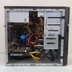 ゲーミングPC Windows11 第6世代CPU搭載 GTX 1660Ti(6GB) ★ iiyama Stl-M022-i3-HFCSM Core i5-6500T メモリ16GB SSD256GB HDD1TBの画像