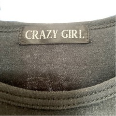 クレイジーガール❤ロンティー　長袖Tシャツ　レディース　トップスの画像