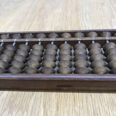【差し上げます】そろばん　5玉　①の画像