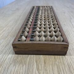 【差し上げます】そろばん　5玉　②の画像
