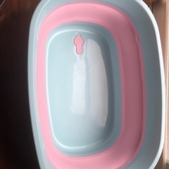 ★値下げ★折りたたみかご　ペット用　掃除用　ベビー用　お風呂用の画像