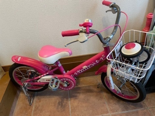 子ども用自転車　14インチ　ぴんく