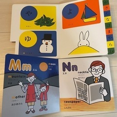 ひらがな、英語入門絵本セットの画像