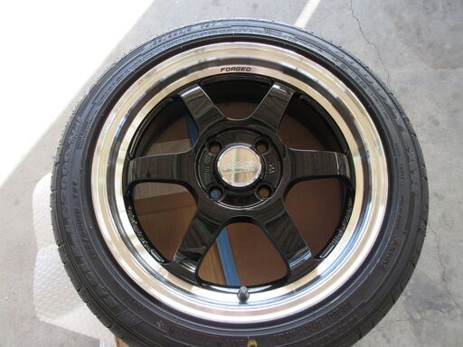 【新品未使用】 RAYS TE37 KCR 4本 15インチ 5.5J +45