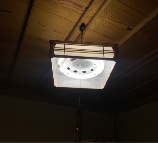 【美品】和風 ペンダントライト 動作確認済み