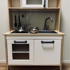 IKEAおままごとキッチン　調理器具付　※受渡予定者決定しています
