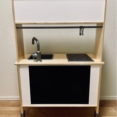IKEAおままごとキッチン　調理器具付　※受渡予定者決定していますの画像