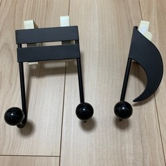 可愛い🎵音符　ドアフックハンガー