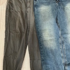 【あげます】大きめパンツ3点セットの画像