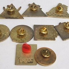 オリンピック グッズ コカ・コーラ ピンバッジ 9個セット 1994 1996 1998　白くま 他 冬季五輪 夏季　ピンズ 記念品　☆ PayPay(ペイペイ)決済可能 ☆ 札幌市 豊平区 平岸 平岸店の画像