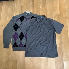 ゴルフウェア2点　メンズLサイズ　　NIKE ASHWORTH ...