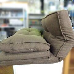 NITORI/ニトリ■カジュアルソファキッド3 ローソファ マットレス ブラウン の画像