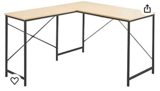 家具 L形テーブル パソコンデスク