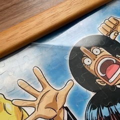 ワンピースドラゴンボールコラボパズルの画像