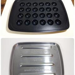 アイリスオーヤマ 網焼き風ホットプレート APA-137 ブラックの画像