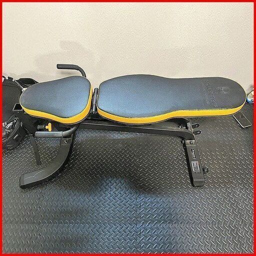 状態良好 ホームトレーニングの決定版 POWERTEC/パワーテック 社製 レバレッジシステム(ベンチ付き)  手渡し希望/自社配送可