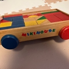 ミキハウス　積木の画像