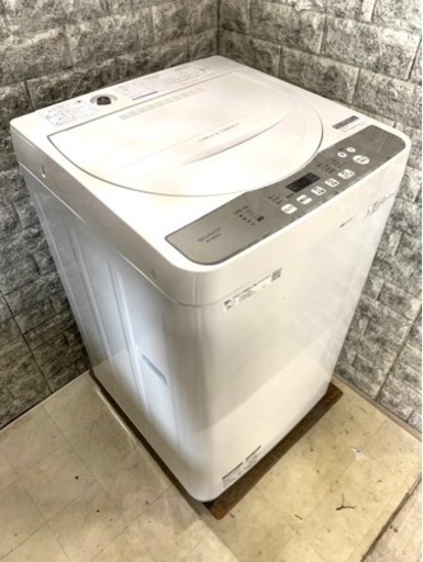 全国送料無料★3か月保障付き★洗濯機★2019年★シャープ★ES-GE5DJ-W★S-480