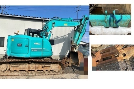 油圧ショベル(ユンボ) コベルコ建機 SK135SR-3 3973 時間　マルチコントロールは付き