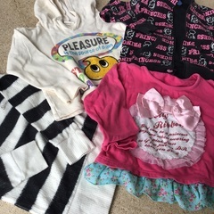 冬物　女の子110まとめ売りの画像