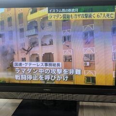 （無料）まだまだ見れます。日立42インチプラズマ P42H01