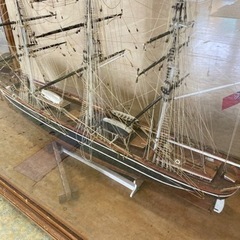 🚢【帆船･模型】イギリス帆船カティサーク 1.1メートル  【プラモデル･模型買取アールワン田川】の画像