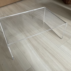 無印良品のアクリル仕切り棚【非対面可能】