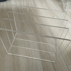 無印良品のアクリル仕切り棚【非対面可能】の画像