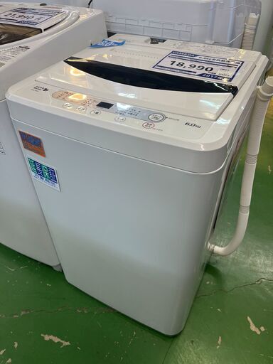【愛品館八千代店】保証充実YAMADA2017年製6.0㎏全自動洗濯機YWM-T60A1