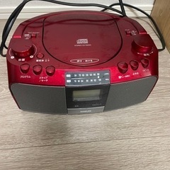 CDプレーヤーラジオ付き