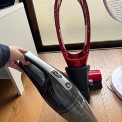 難あり　扇風機と掃除機セットの画像