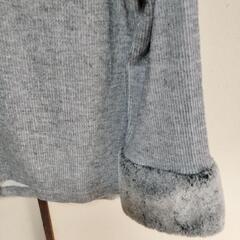 レディースグレーのトップス　М〜Lサイズの画像