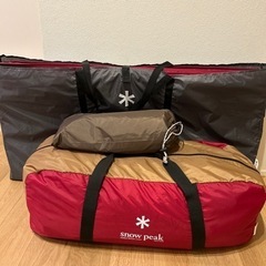 1回使用のみ アメニティドームL マット、シート付き