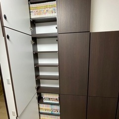 ひるま様漫画棚本棚大容量1600冊収納可能 (hitm) 国分寺の収納家具 