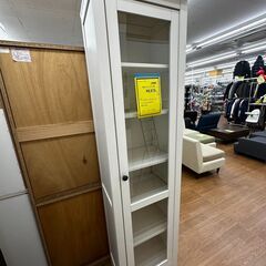 ☆ジモティー割引有☆　IKEA/ディスプレイケース/WH