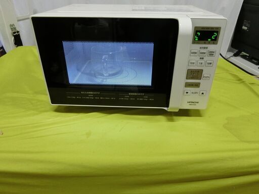 HITACHI 電子レンジ HMR-FS182 2022年製 17L フラットテーブル