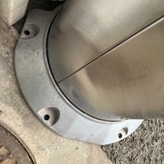 中古アルミ灰皿の画像