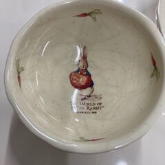 【新品未使用】ピーターラビット PETER RABBIT 小皿 小鉢 2個セット L-229の画像