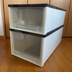 収納ケース2個セット【決まりました】の画像