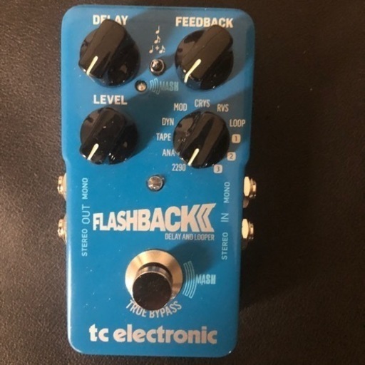 エフェクター　ディレイ　tc electric FLASHBACKⅡ